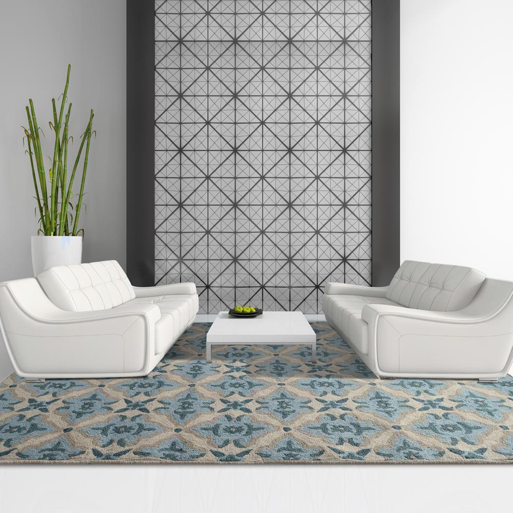 Lanart Muskoka Porcelain Polyester 6 Ft X 9 Area Rug Musk6x9po Lanart Muskoka Porcelain Polyester 6 Ft X 9 Area Rug Musk6x9po The Home Depot