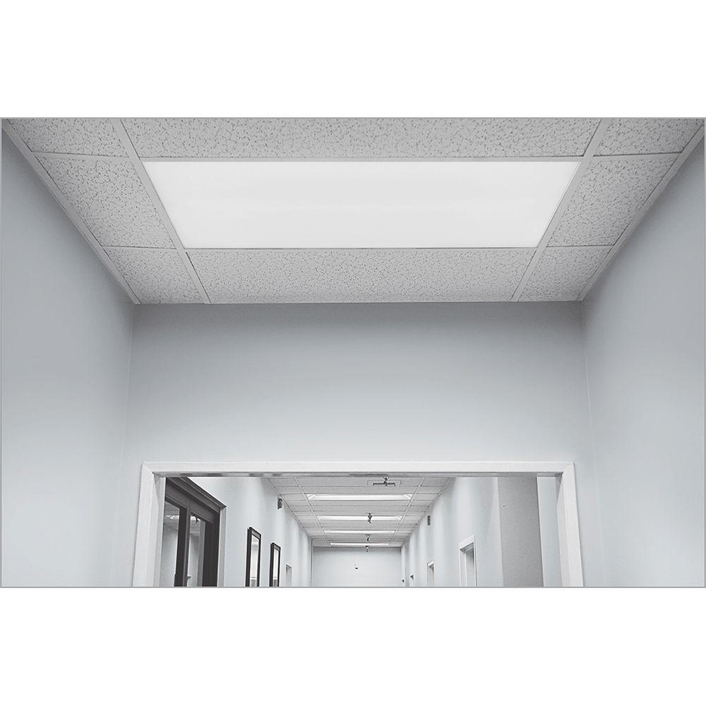 Feit Electric 2 Ft X 4 Ft White Led Edge Lit Flat Panel T Bar