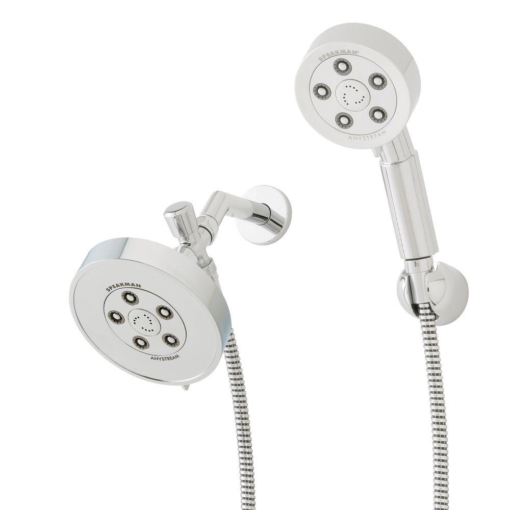 Speakman Anystream Neo 3Spray Hand Shower and Shower Head Combo Kit in