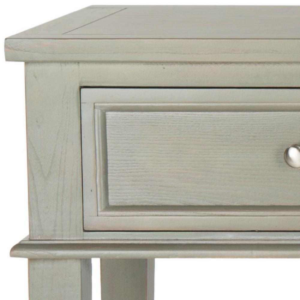 Safavieh Manelin Ash Gray Storage Console Table AMH6641C The Home Depot