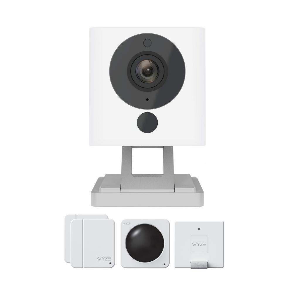 Wyze 1080p Indoor Wireless Surveillance System includes ...