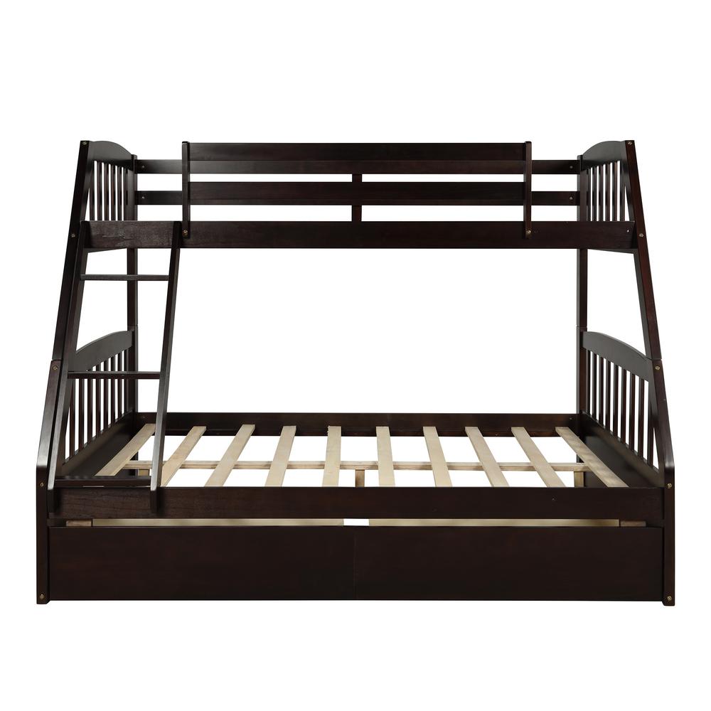 bunk beds with headboard storage