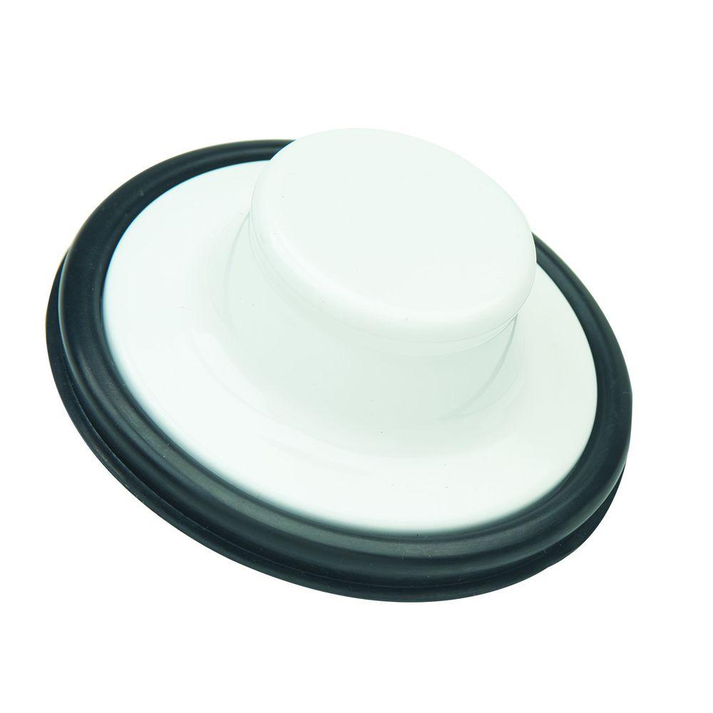 BrassCraft Garbage Disposal Stopper in White Fits BC7125 WBC7130 W