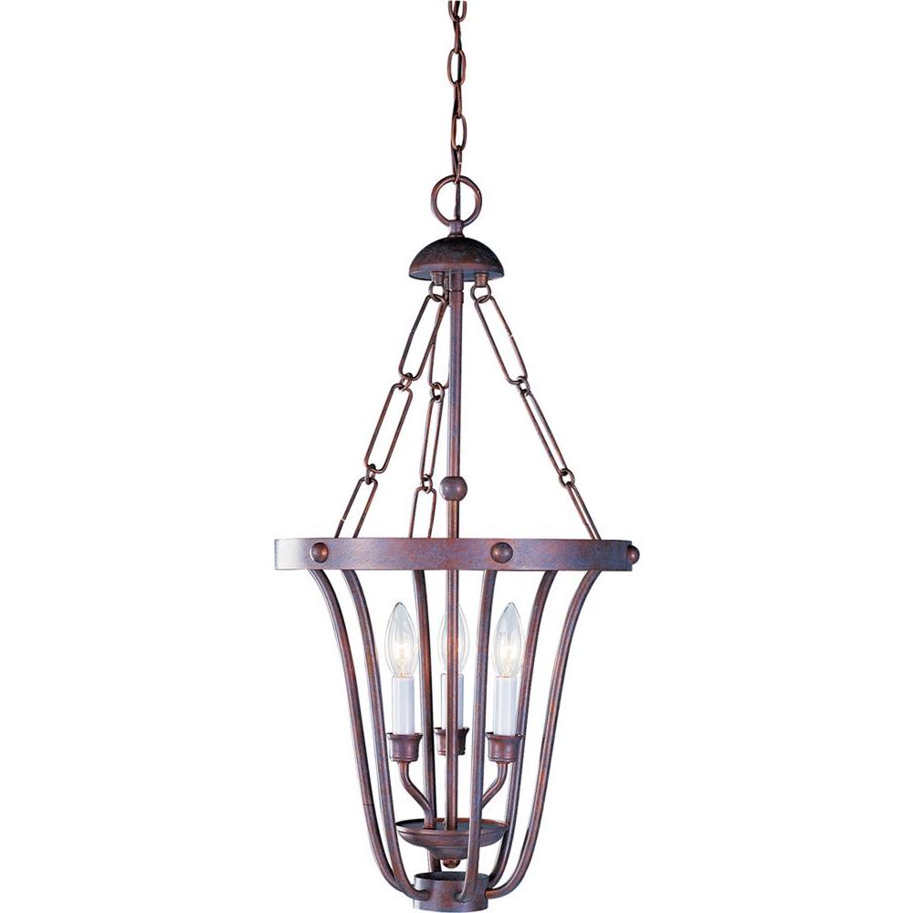Volume Lighting Minster 3 Light Prairie Rock Interior Pendant Volume Lighting Minster 3 Light Prairie Rock Interior Pendant