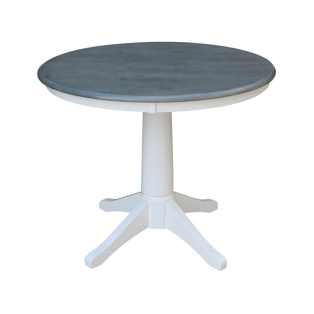 International Concepts Round Top Pedestal Table 36-Inch