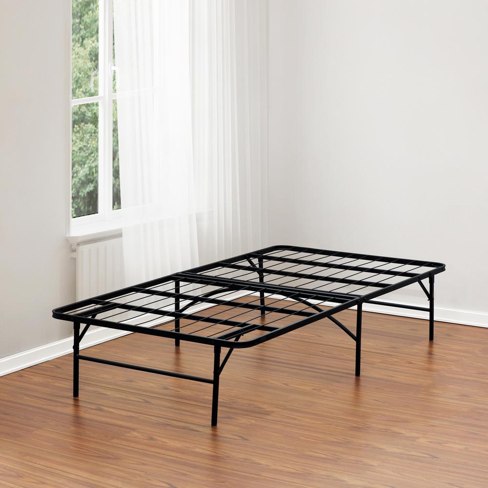 twin metal bed
