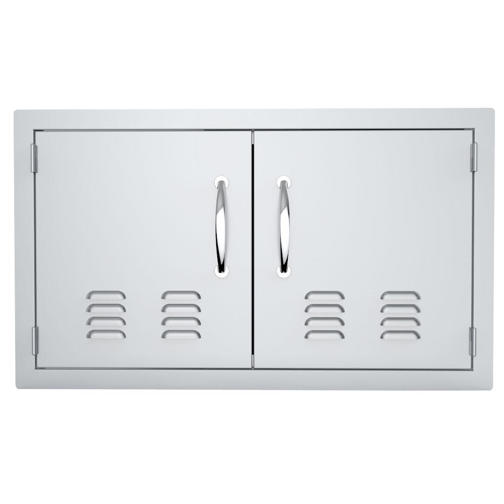 Adirhome 36 In Stainless Steel Single Face Bbq Grill Double