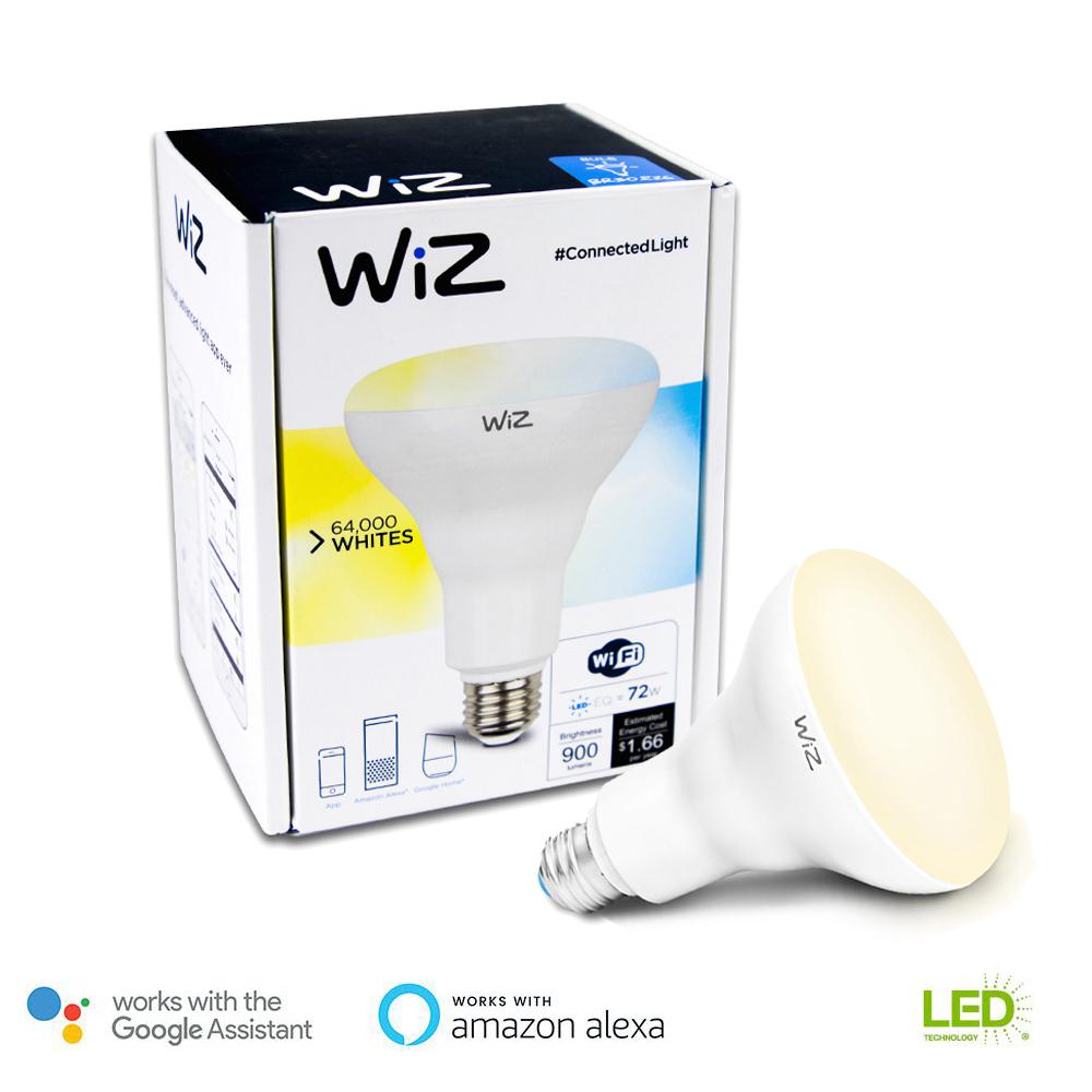 WiZ 72W Equivalent BR30 Tunable white Wi-Fi Connected Smart LED Light