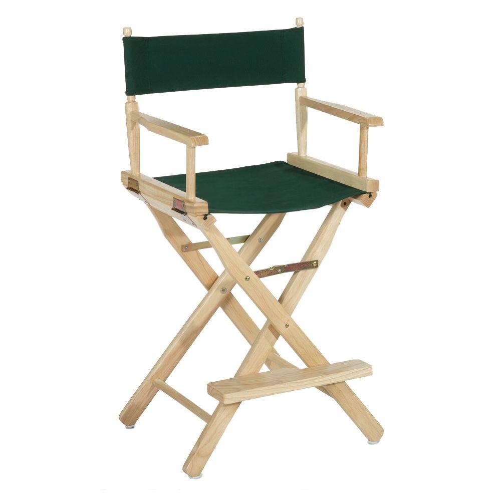 Casual Home Natural Wood Folding Director's Chair-0887800810 - The Home 