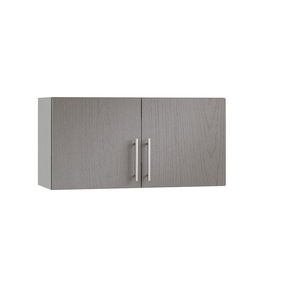 Weatherstrong Assembled 30x15x12 In Miami Open Back Outdoor Kitchen Wall Cabinet With 2 Doors In Rustic Gray Wsw3015 Mrg The Home Depot