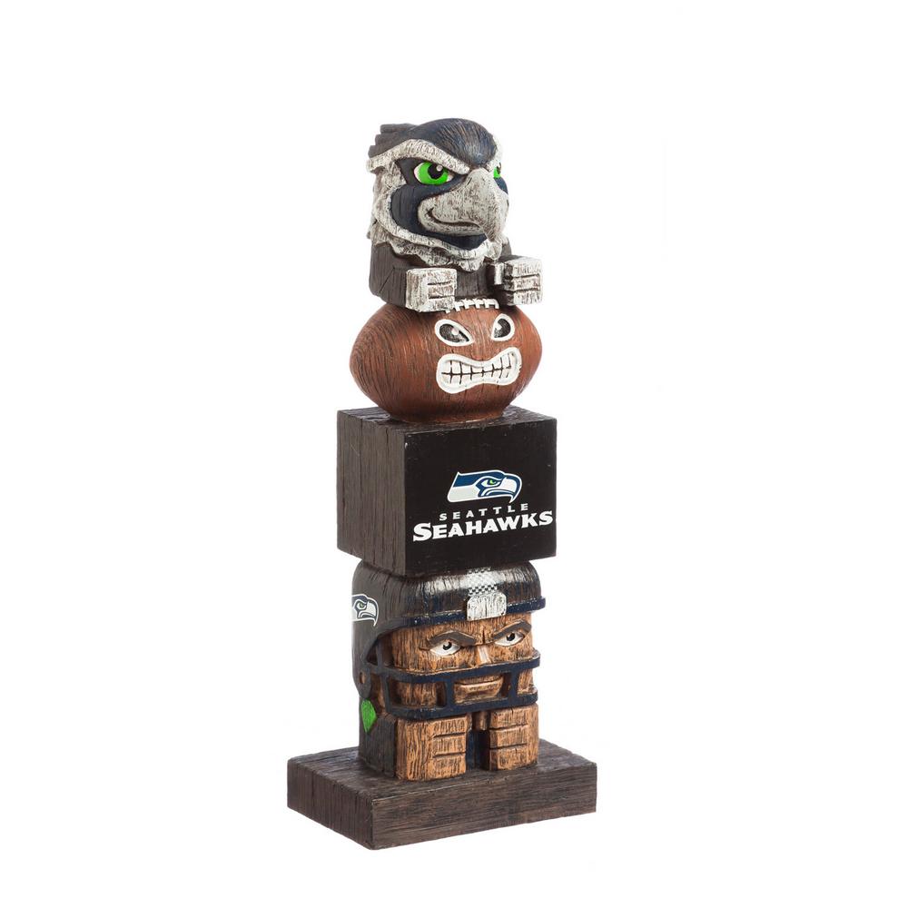 Garden Statue Statues Outdoor Decor The Home Depot Seattle Seahawks Tiki Totem Garden Statue