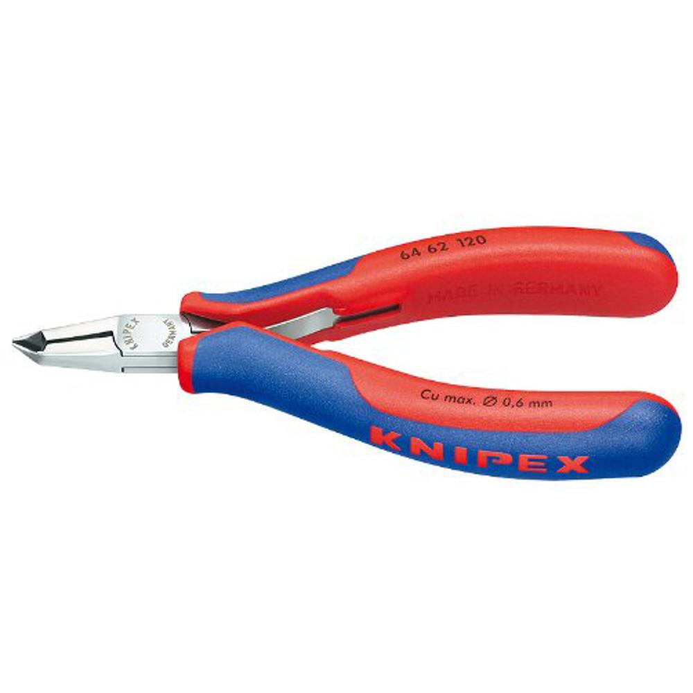 KNIPEX 43/4 in. Electronics End Cutters with Comfort Grip64 62 120 The Home Depot
