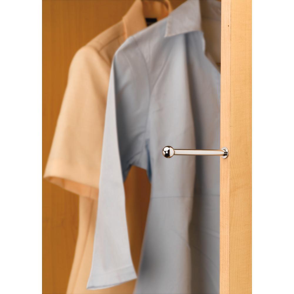 RevAShelf 7 in Chrome Insert Valet RodCVRI7CR The Home Depot