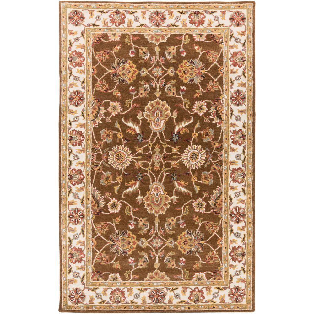 Home Decorators Collection Tara Chocolate 8 ft. x 11 ft. Area Rug