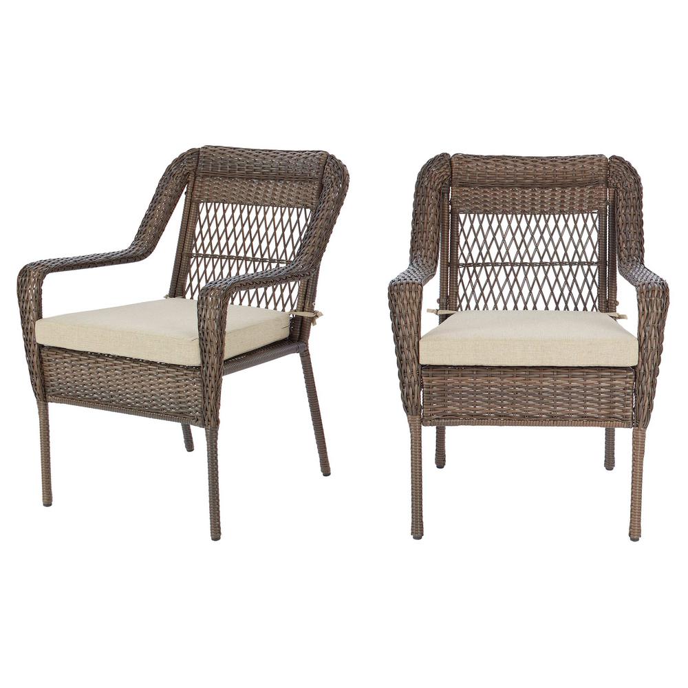 Reviews for StyleWell Mix and Match Wicker Outdoor Patio Stationary ...