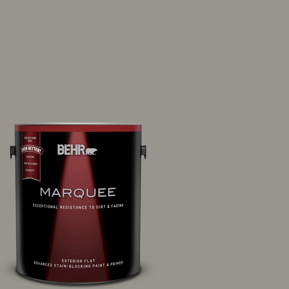 BEHR MARQUEE 1gal. N3604 Battleship Gray Flat Exterior BEHR MARQUEE 1gal. N3604 Battleship Gray Flat Exterior