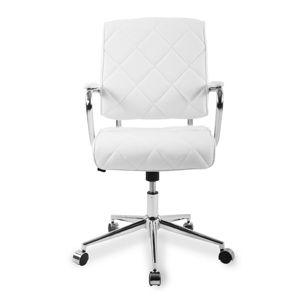 Poly And Bark Dr White Office Chair Hd Of 476 Whi The Home Depot Dr White Office Chair Hd Of 476 Whi