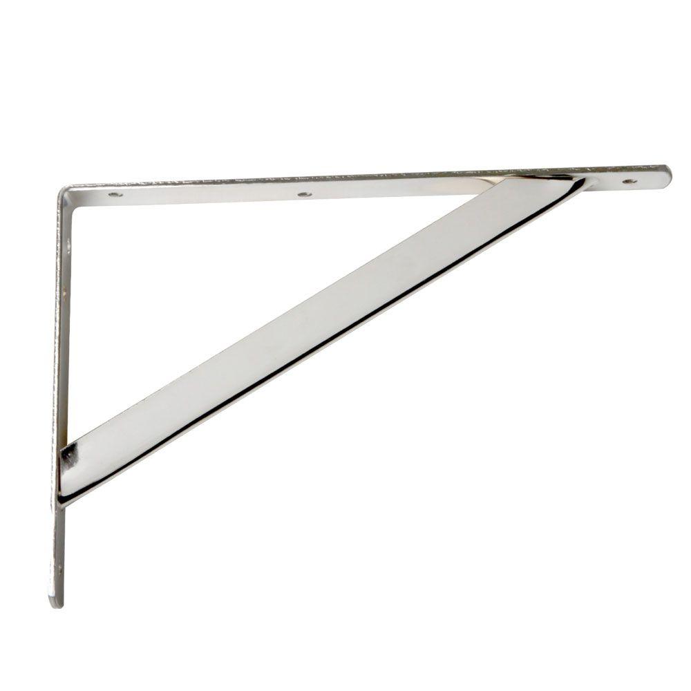 Closet Pro 103/4 in. Platinum Shelf and Rod BracketRP0045PM The