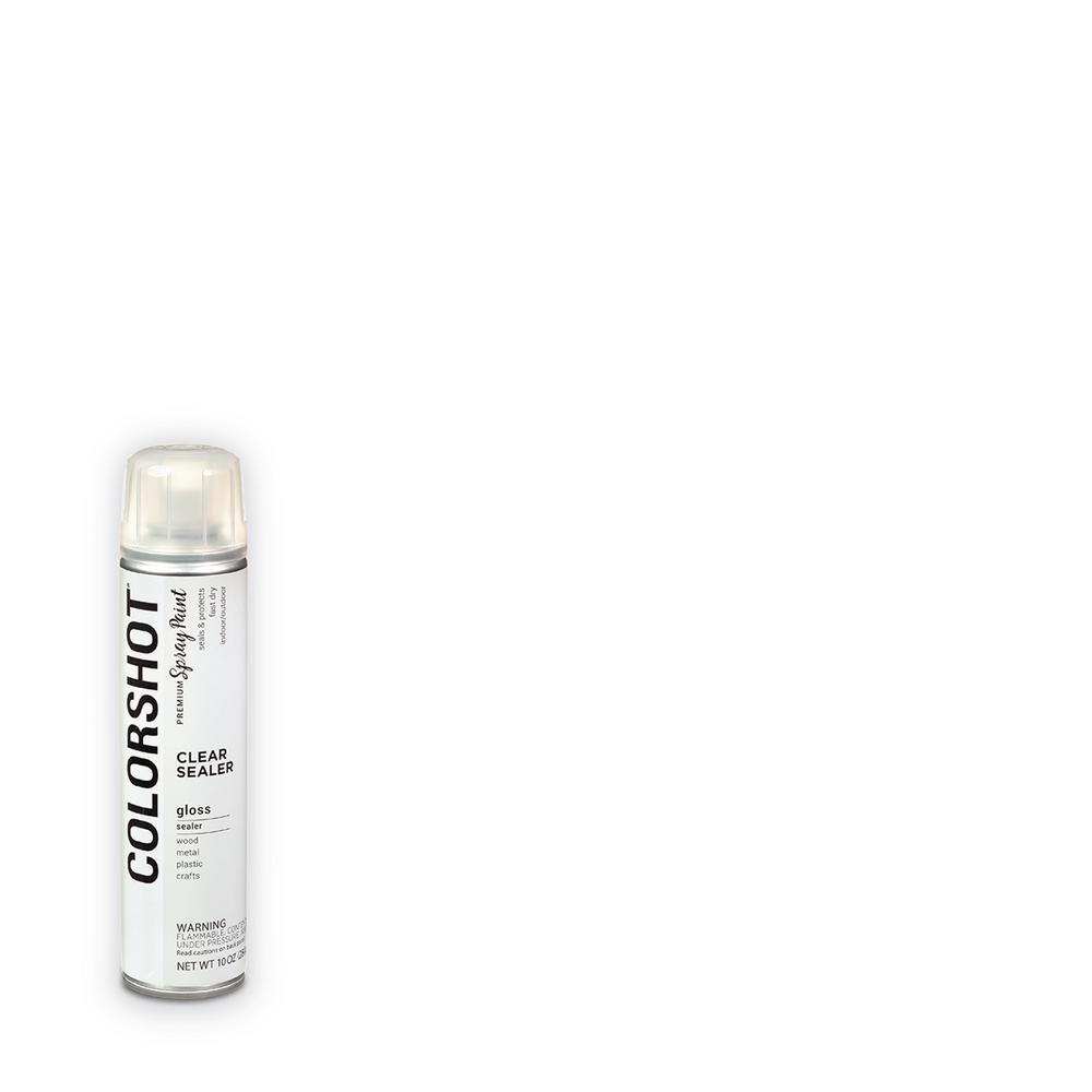 COLORSHOT 10 oz. Gloss Sealer Clear General Purpose Aerosol Spray Paint