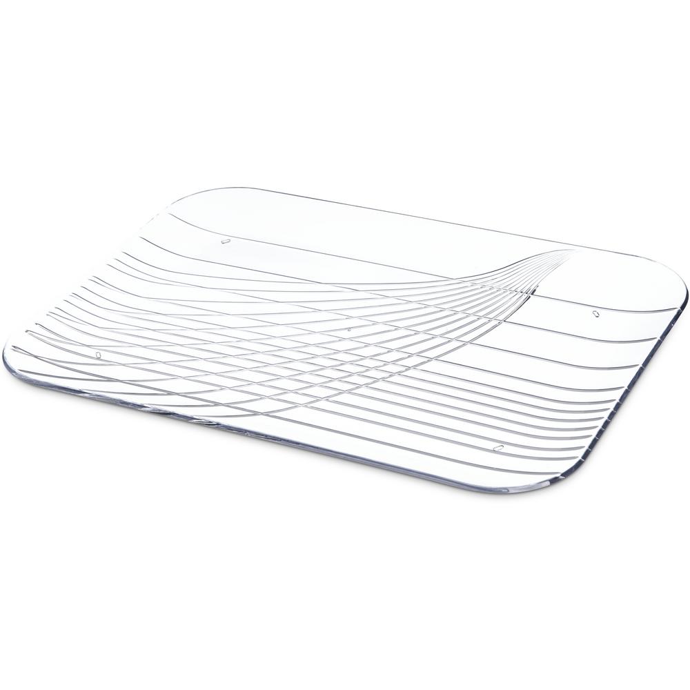 3 Pack Serving Platter Clear Plastic 14 Round