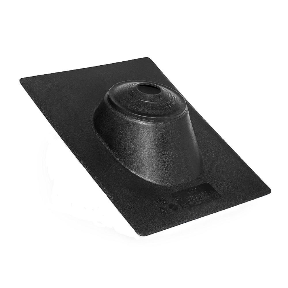 Oatey NoCaulk 11 in. x 15 in. Plastic Base Flashing, Fits 1.5 in
