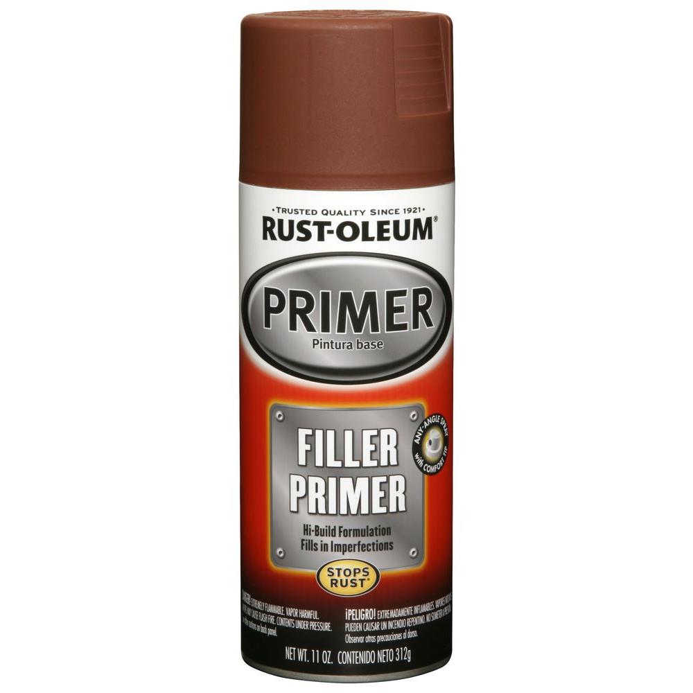 RustOleum Automotive 12 oz. 2 in 1 Filler and Sandable Primer Spray (6Pack)260510 The Home