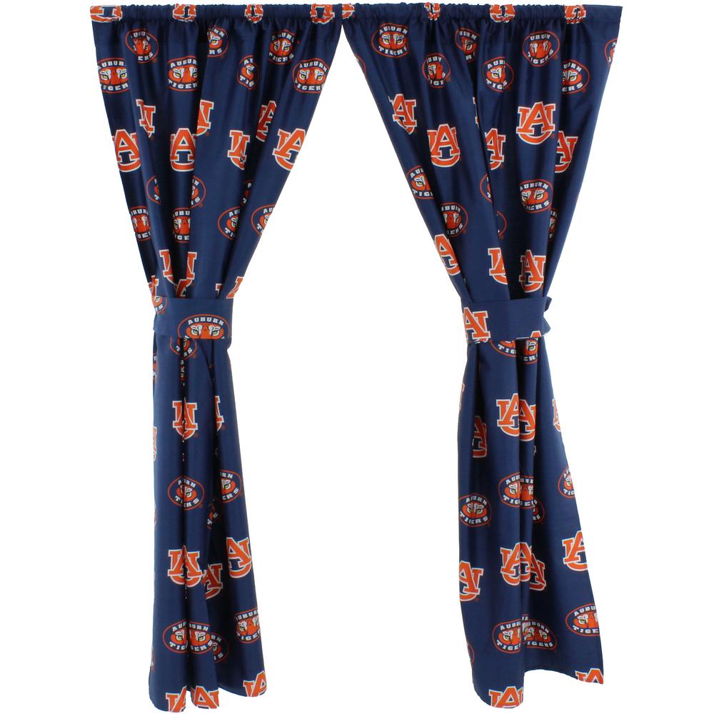 College Covers 42 In W X 84 In L Auburn Tigers Cotton With Tie