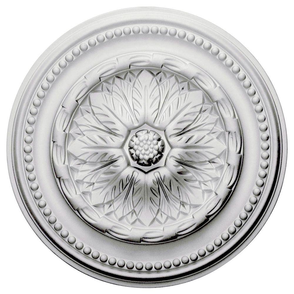 Ekena Millwork 153/4 in. Chester Ceiling MedallionCM15CH The Home Depot