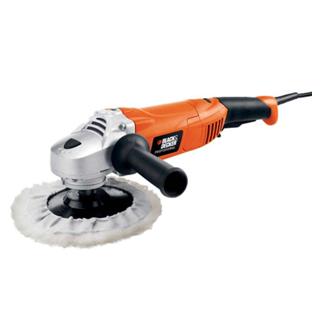 BLACK+DECKER 10.8 Amp 7 in. Polisher KitWP1500KB3 The Home Depot