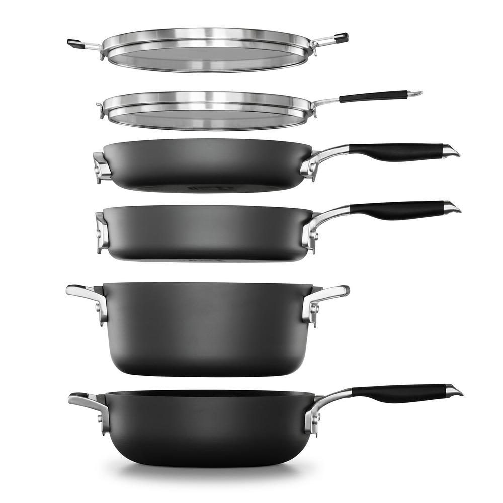Calphalon Select 9 Piece E Saving Cookware Set 2058503 Calphalon Select 9 Piece E Saving Cookware Set 2058503