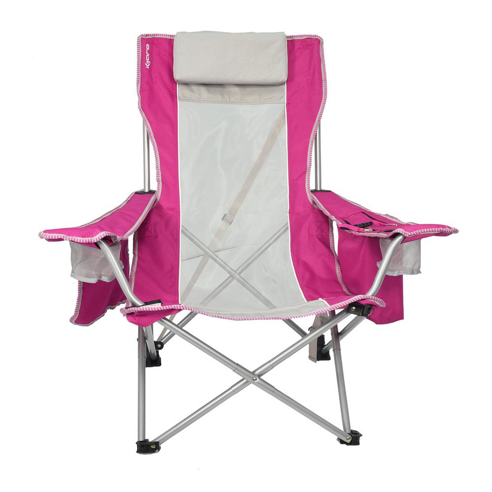 Kijaro Coast Hanami Pink Beach Sling Chair 540661 The Home Depot