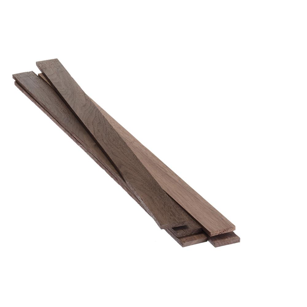 0.25 in. x 1.5 in. x 4 ft. Walnut Hobby Board (5Pack)OL01011648WAH