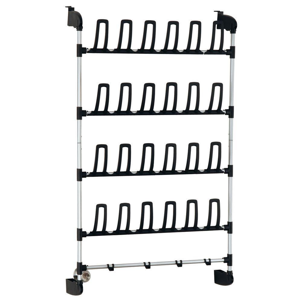 Neu Home 12 Pair Overdoor Storage Shoe Organizer 17717w 1 The Neu Home 12 Pair Overdoor Storage Shoe Organizer