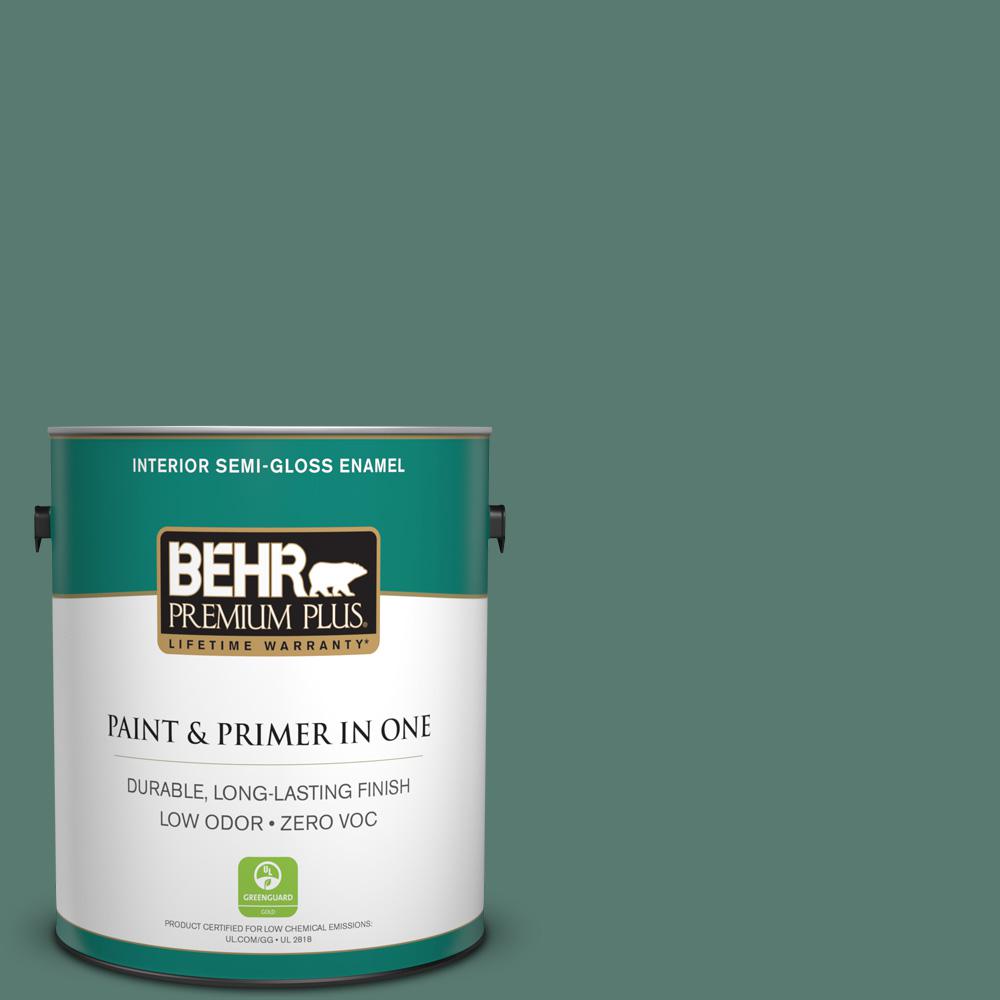 BEHR Premium Plus Ultra 1gal. S4103 Pond's Edge SemiGloss Enamel