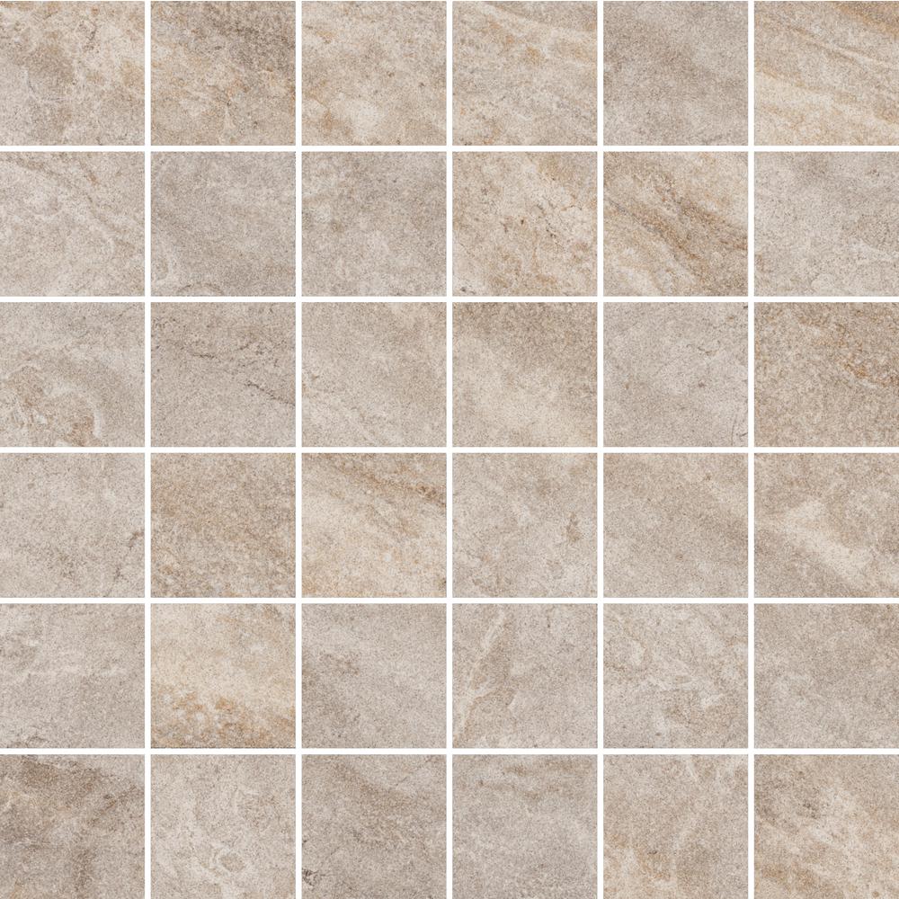 12x12 Tile Flooring The Home Depot Caledonia Gris 12 In X 8 5 Mm Porcelain