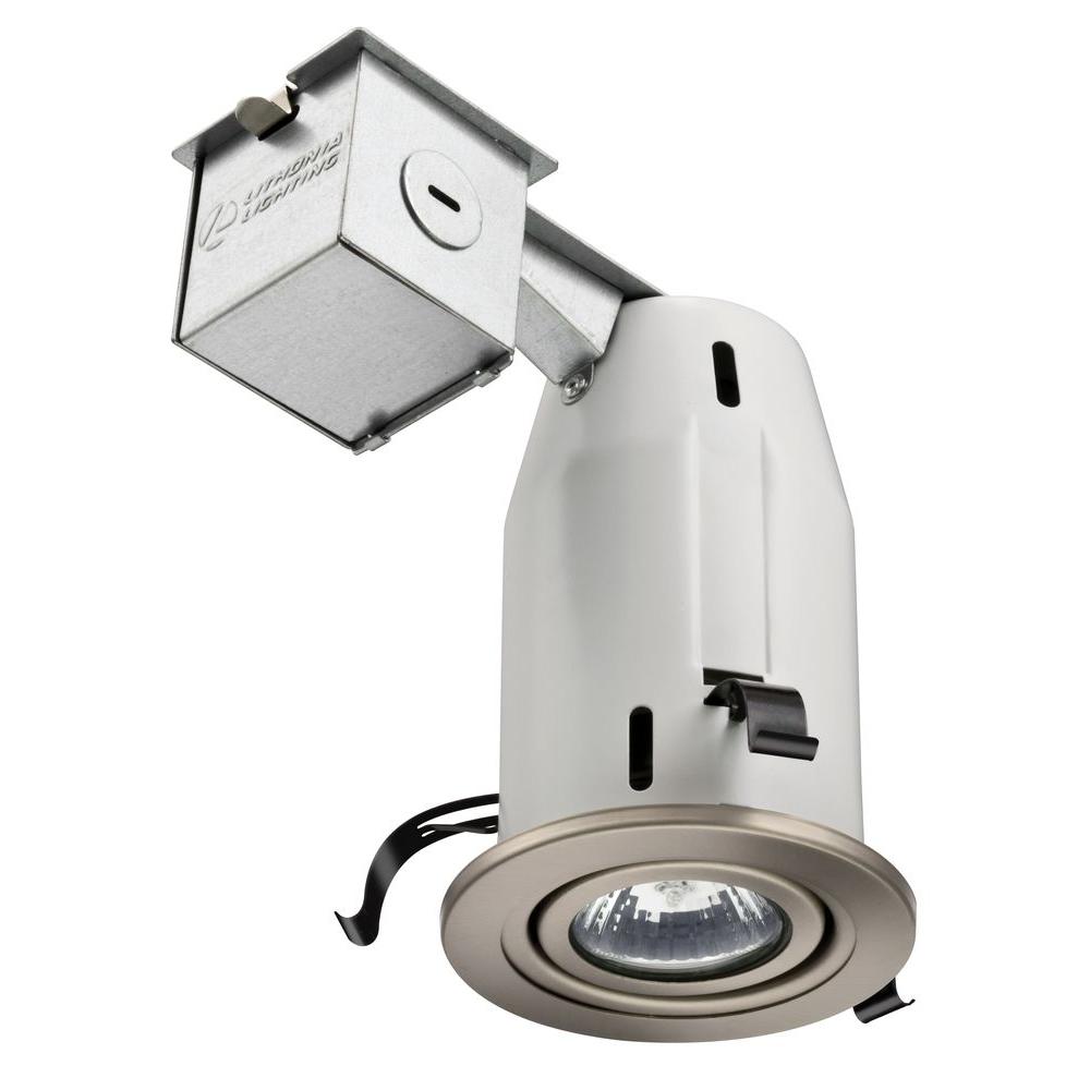 Lithonia Lighting 3 in. Brushed Nickel Recessed Gimbals LED Lighting Kit was $22.95 now $12.06 (47.0% off)