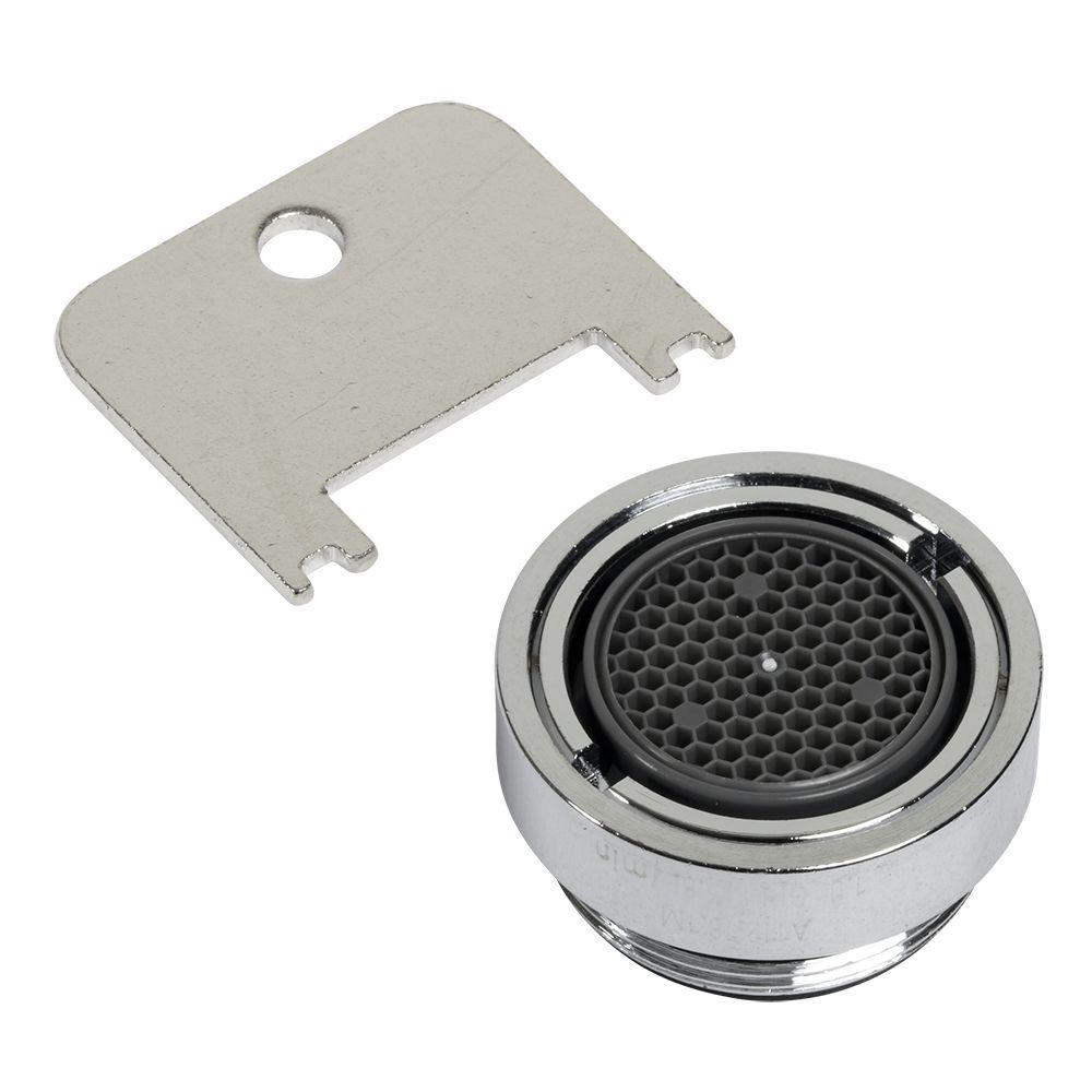 American Standard 1 0 Gpm Vandal Resistant Male Aerator In Polished Chrome