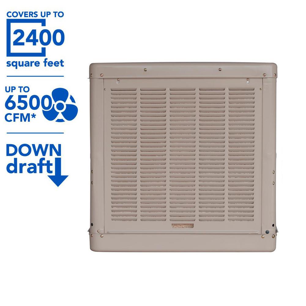 Champion Cooler 6500 CFM DownDraft Roof Evaporative Cooler for 2400 sq