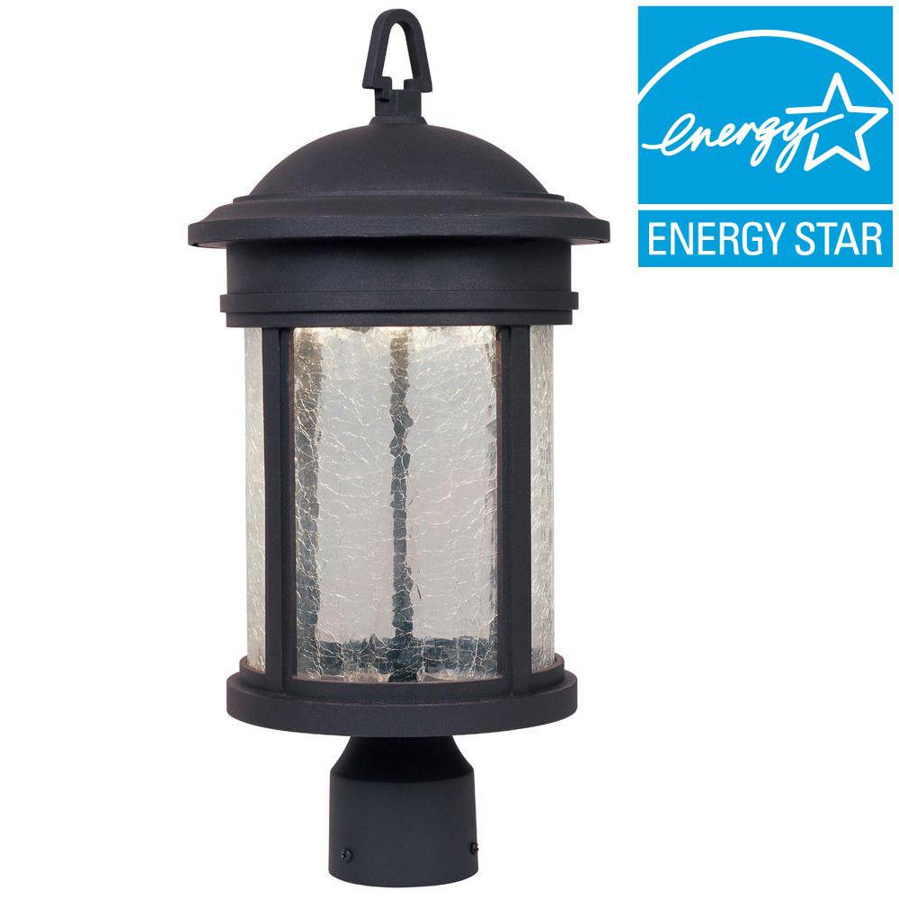 Designers Fountain Eagle Collection Outdoor Oil Rubbed Bronze Post LanternLED31136ORB The