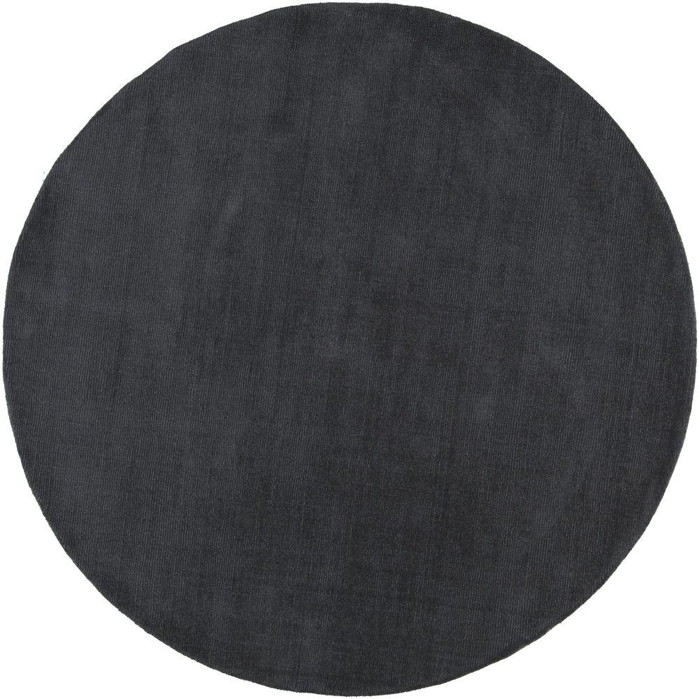 Artistic Weavers Falmouth Charcoal 8 ft. x 8 ft. Round Indoor Area Rug