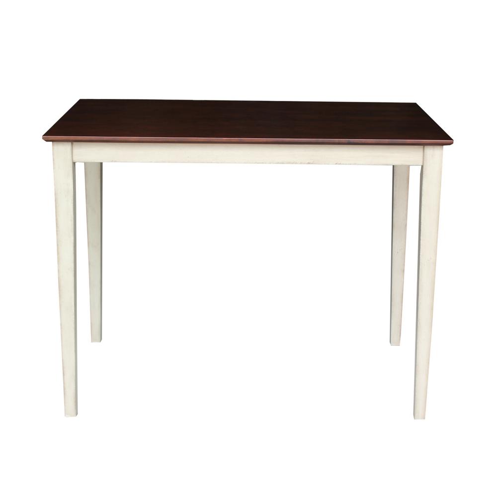 International Concepts Unfinished Pub/Bar TableK30RT6B The Home Depot