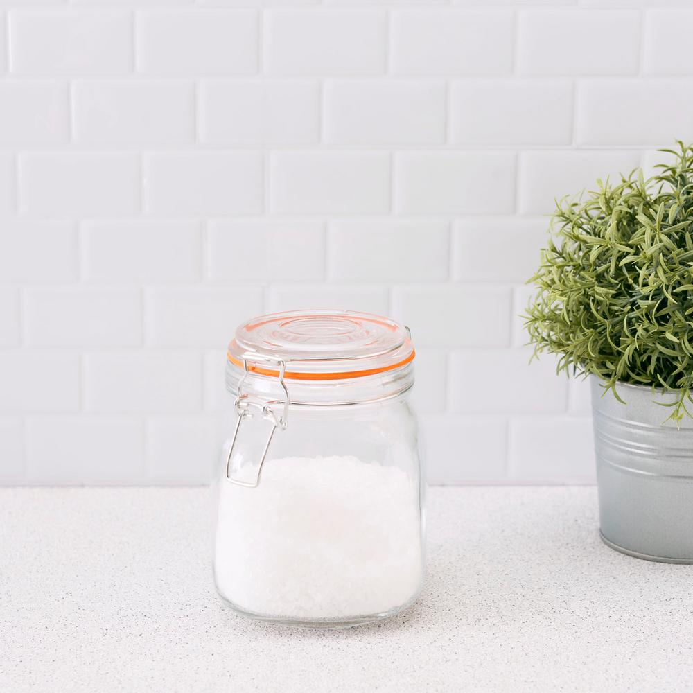 34 oz. Medium Glass Pickling Jar