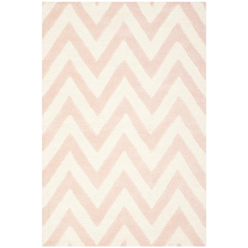 Safavieh Cambridge Light Pink/Ivory 4 ft. x 6 ft. Area RugCAM139M4 The Home Depot