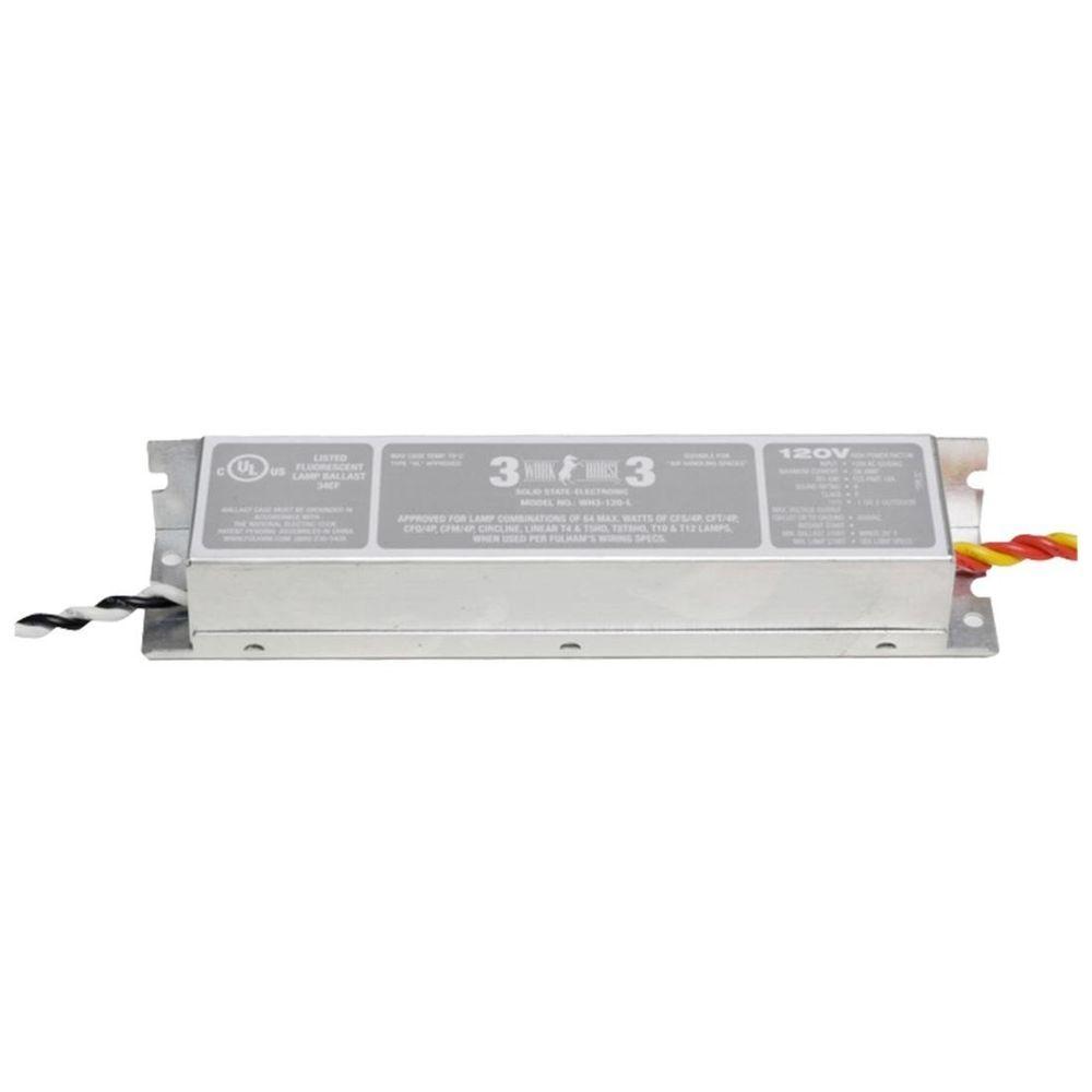 Fulham 64Watt 120Volt Fluorescent Electronic BallastWH3120L The