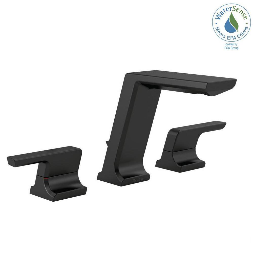 Delta Pivotal 8 in. Widespread 2Handle Bathroom Faucet with Metal