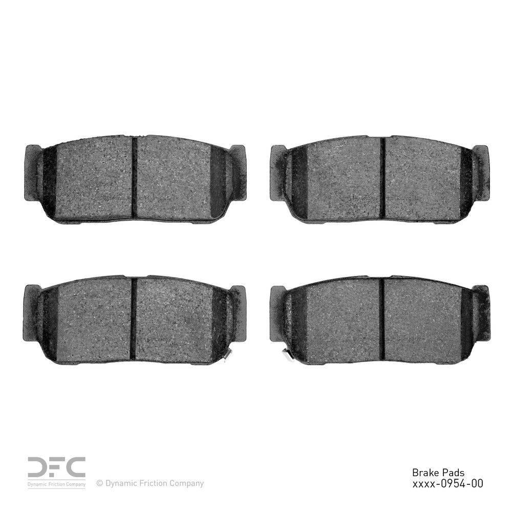 DYNAMIC FRICTION COMPANY DFC 3000 Ceramic Brake Pads1310095400 The Home Depot