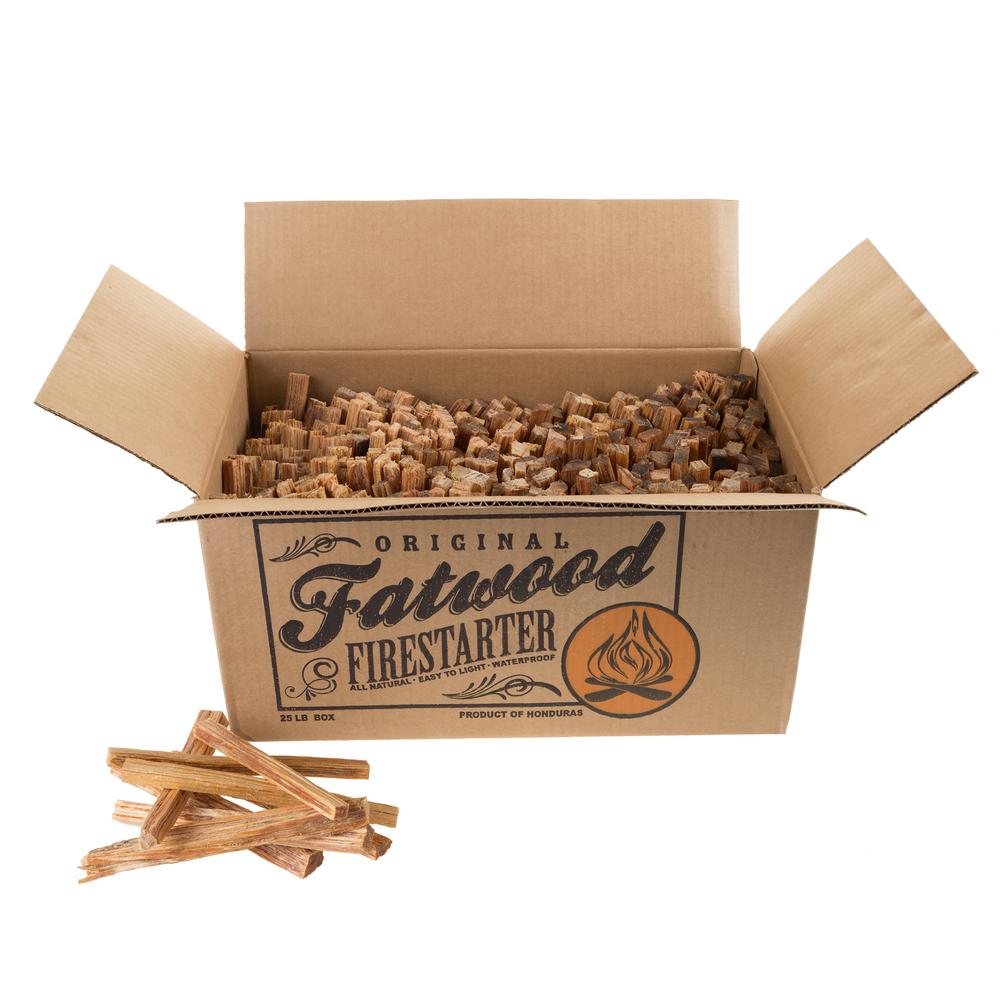Pure Garden 25 lb. Fatwood Firestarter Kindling Sticks by Pure Garden