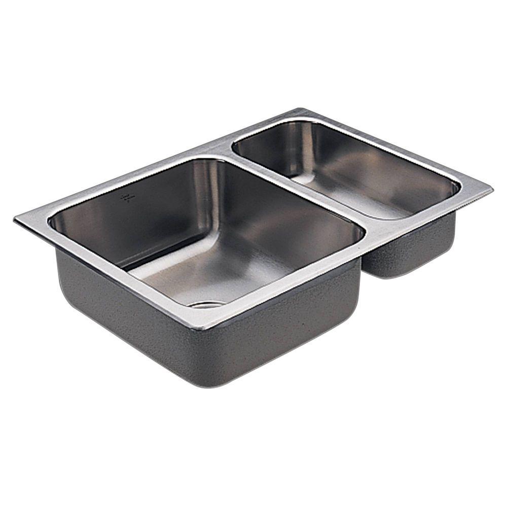 Stainless Steel Moen Drop In Kitchen Sinks G202720 64 1000 