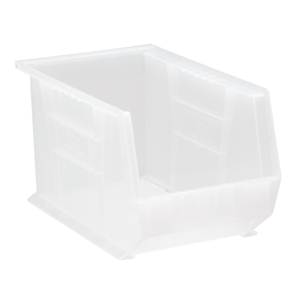 clear stack storage bins