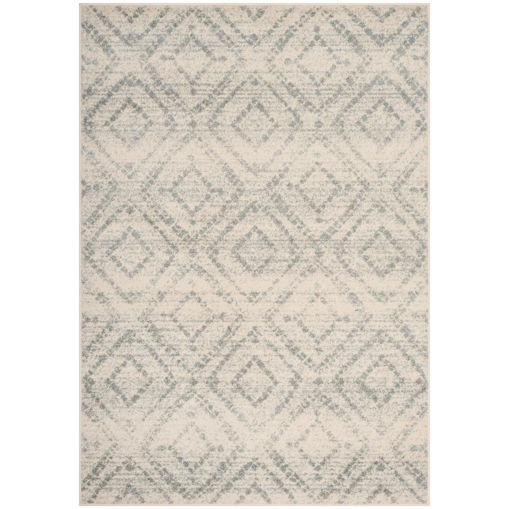9 X 12 Blue Area Rugs The Home Depot Adirondack Ivory Light Blue 9 Ft X 12 Area Rug